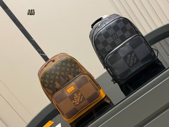 The LV checkerboard pattern is a low-key monogram design. The checkerboard patte