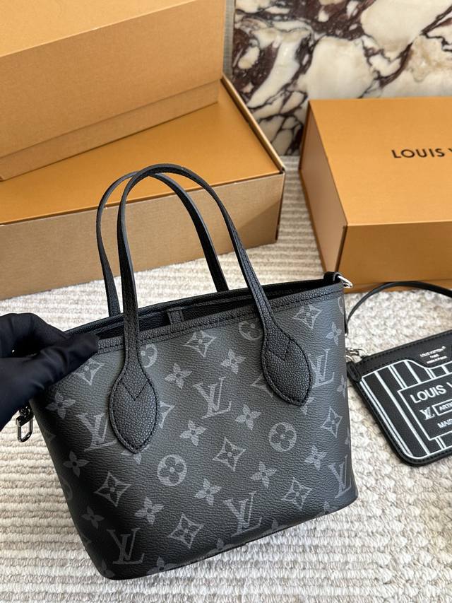 New Lv Super Mini Neverfull BB Premium Ddd, ultra-mini size, lightweight and por