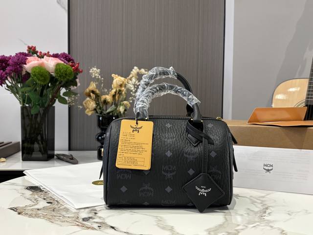 Comes with airplane case. Size: 21cm. Mcm pillow bag. Cute and playful. Can be w