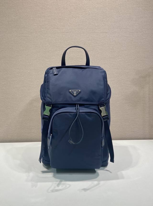 Exclusive First Release 2Vz135 Backpack This nylon backpack features Saffiano le