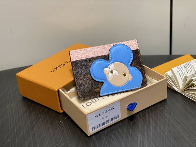 Factory Price p Top-Tier Original M15345 Monogram Christmas Card Holder/Wallet