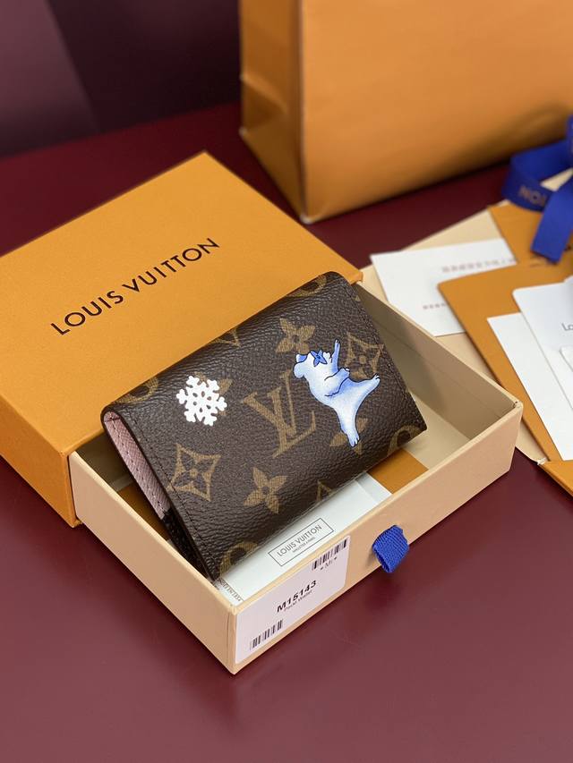 Factory Price p M15343 Christmas Edition! High-Quality Slim Card Holder This Sl