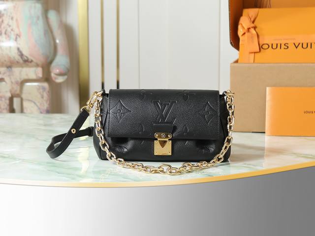 Factory Price p Top-Tier Original Individual Shot M45813 Black Full Leather Favo