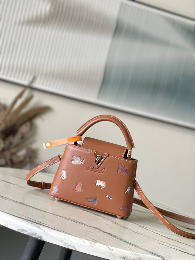 Factory Price p Premium Original Leather M25874 Mini LV Travels With series brin