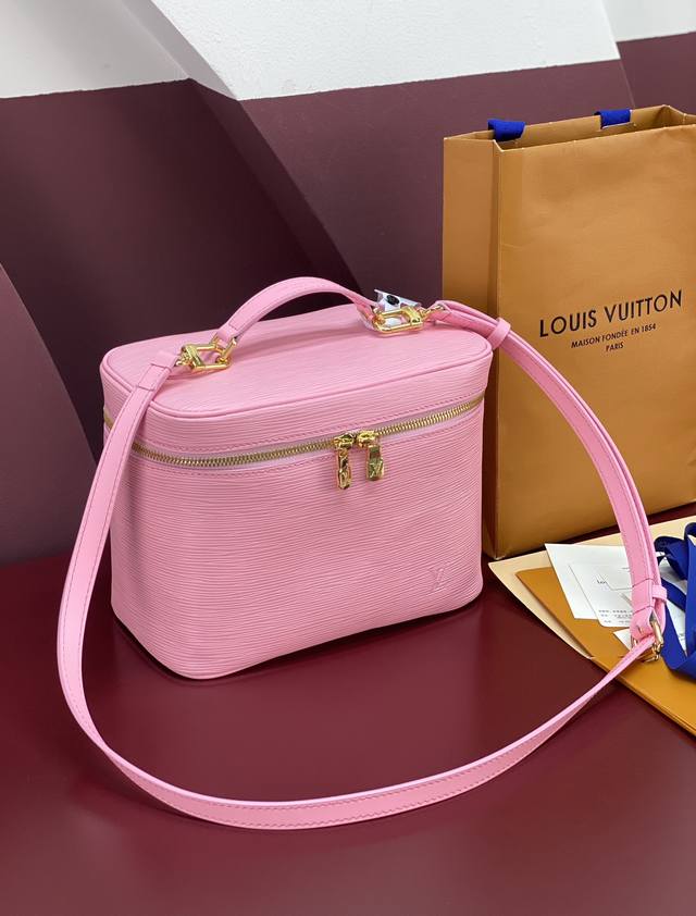 Factory Price p M25857 Pink Large! New Seasonal Nice Nano Makeup Bag with Water