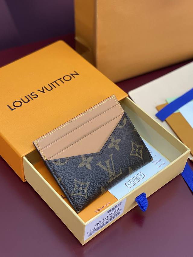 Factory Price p M14733 Card Holder! The Triple Triple Card Holder is crafted fr