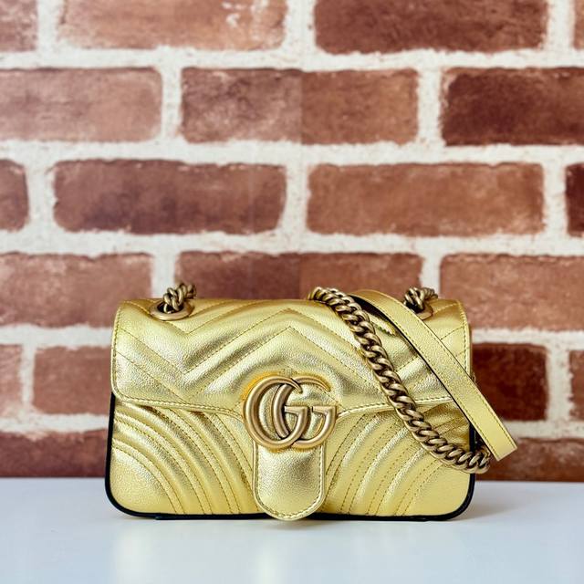 Boutique quality, top-tier original item, real photos! 446744 Gold, Dimensions: