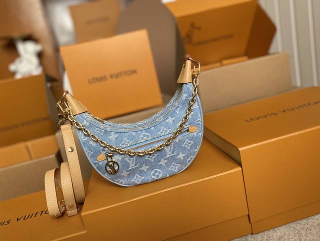 Top-tier original M24846M81098 Odeo Moon Bag, a small handbag with Monogram canv