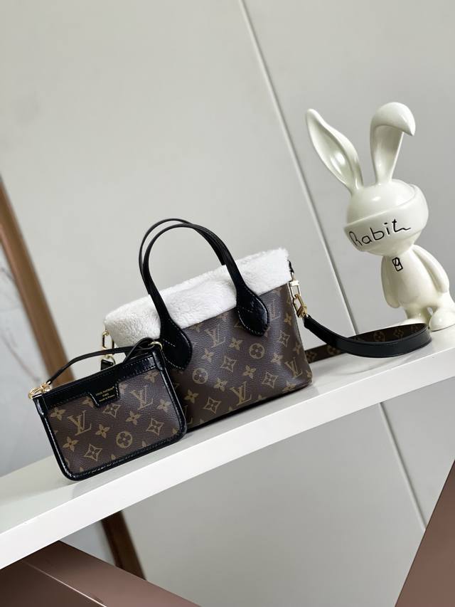 M26315 Wool Monogram Canvas Bag Top-Tier Original Single-Steel Hardware 163C01 C