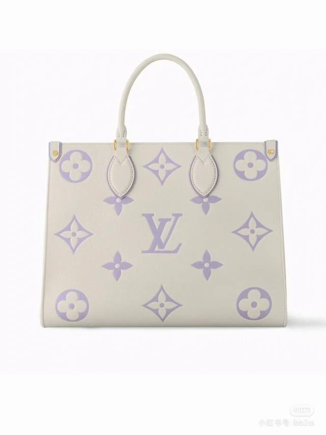 Top-tier original Onthego medium handbag M23937 Purple M46834 Blue M45595 All bl