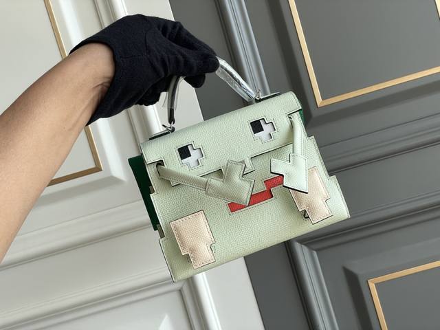 Original Price 2930 Double 11 Special Offer Doll Bag, Bubble Green Brand New, N