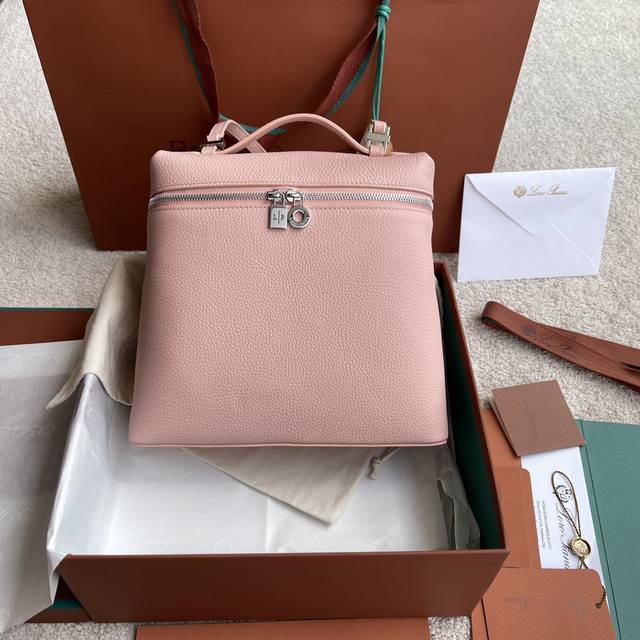 Special Price Extra Pocket Lp30 Backpack#Cherry Blossom Pink Imported Original L