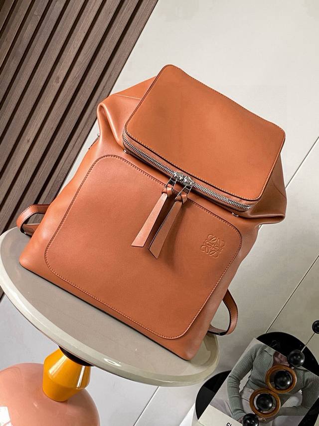 Original Leather Latest Goya Backpack Series Backpack with a New and More User-F