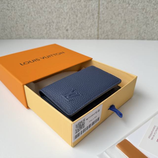 Authentic Grade Top-Tier Original M25984 Blue-toned waxed leather with a lumino