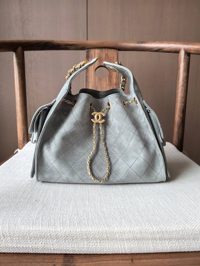 As5293 New Hobo runway style small hippie bag Made with French original suede, s