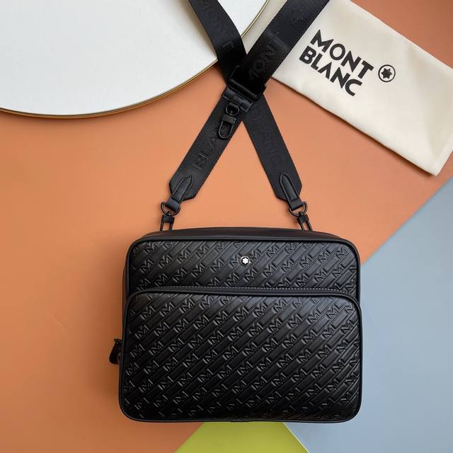 Montblanc Men's Crossbody Bag, High-End Customization, Top Quality, Top-Grade I