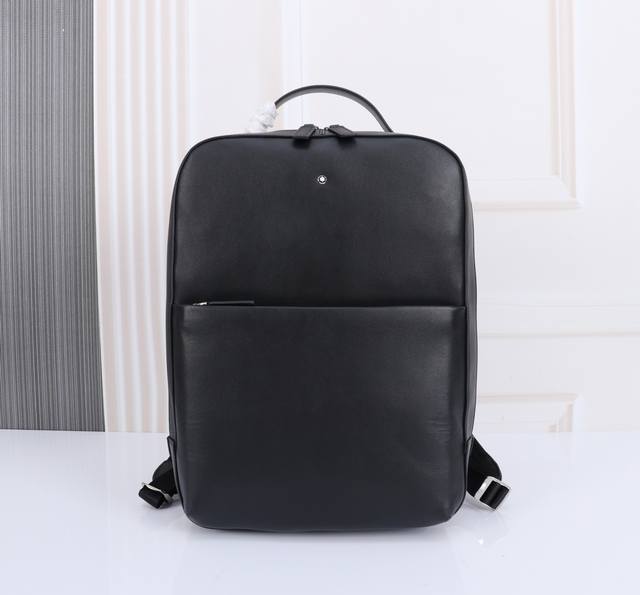 New Backpack Model: 172454 #Black, made with premium top-grain cowhide leather.