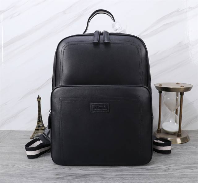 Upgraded Top-Tier Exclusive Original Bally Backpack Model: 015-5 Size: 32-40-18