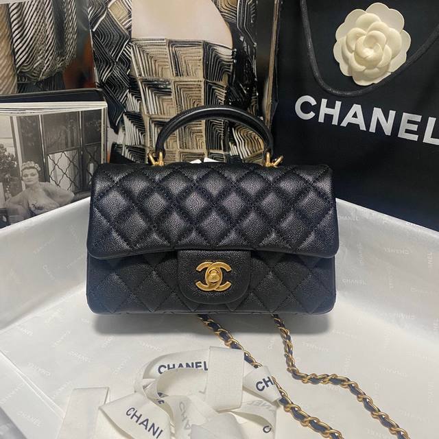 Double Eleven Sale Price - Chanel Classic CF Mini with Wristband - Super beautif