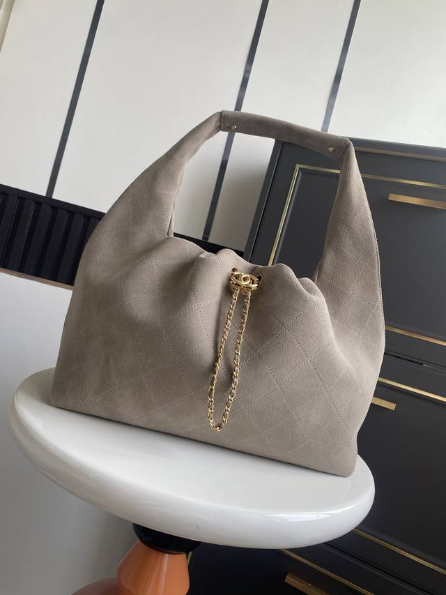 In Stock ~ Suede Chanel 26C Hobo Bag, a new definition of elegance with a casua