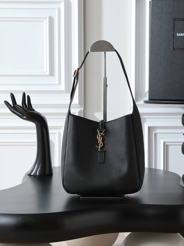 Black with Gold Buckle Original Leather Hot Selling Le 5A7 Shoulder Bag This ye