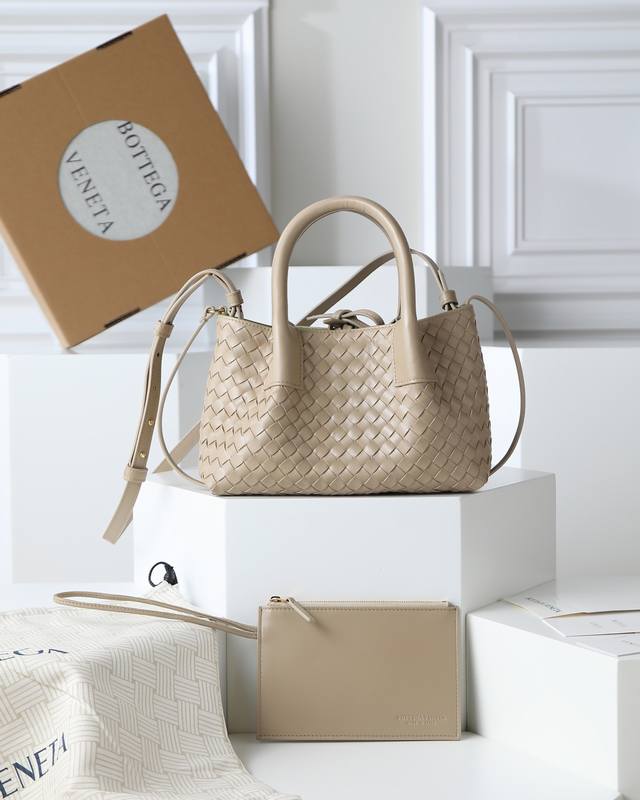 Original Leather Bottega Veneta 2025 New Pinacoteca Bag boasts ultra-soft leathe