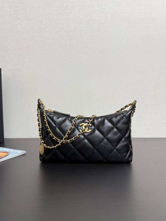 Original leather, in stock, 25S new dumpling bag/Hobo shoulder bag. Can be carr