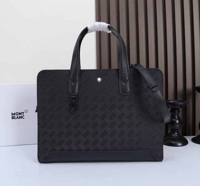 Montblanc New Style 3.0 Series Ultra-Thin Briefcase Model: Mb129962# Material: