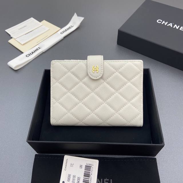 Original Leather Premium Hardware Original Leather Chanel-Style Passport Holder