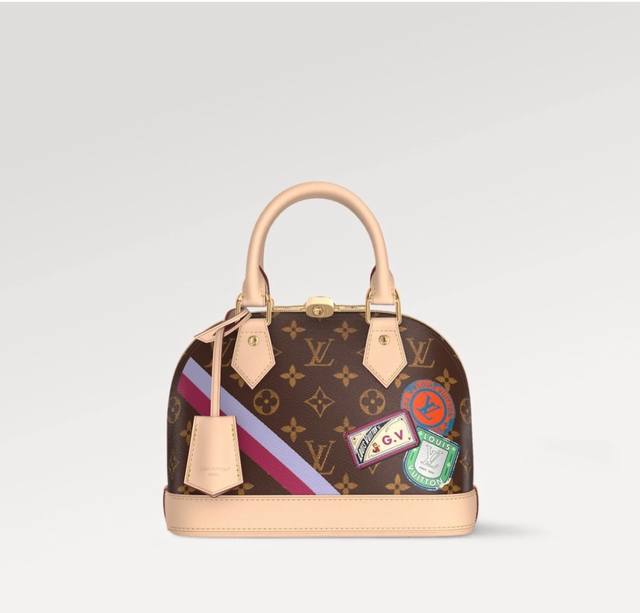 Alma Bb Handbag M01917 Top-quality Monogram Canvas Original. Originating in 1934