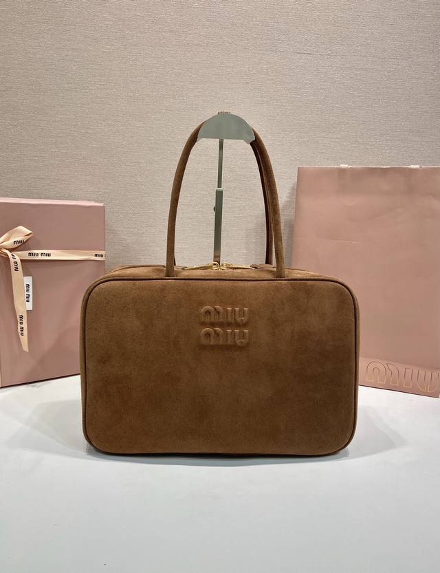 Large 5Bb117 Suede Briefcase Newly Upgraded Long Handle Briefcase Still an undis