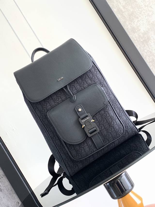 This saddle backpack is a new addition to the Fall 2024 menswear collection, fe