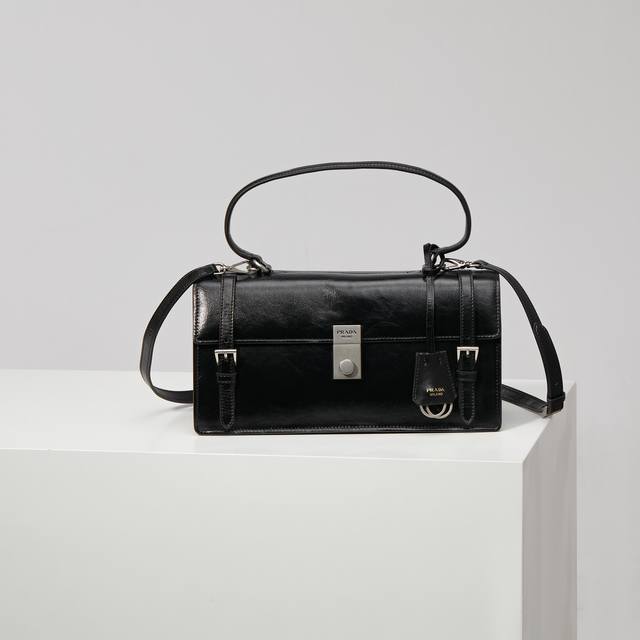 Premium Original Factory 25Ss Spring/Summer New Pen Holder Bag 1Bn026 Black Sma