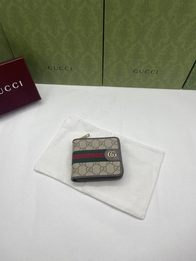 New arrival, same style as on the official website! Ophidia series short zip wal