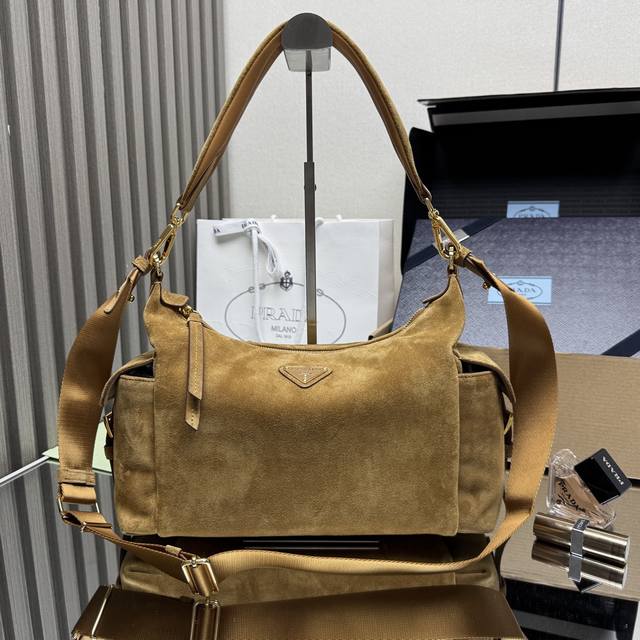 Top-tier original single-piece new exploration bag, suede 1Bc264. This explorat