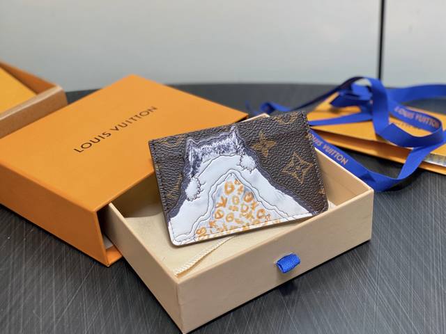 Factory Price p Top-Tier Original M15155 Monogram Cat Card Holder/Wallet, Vivie