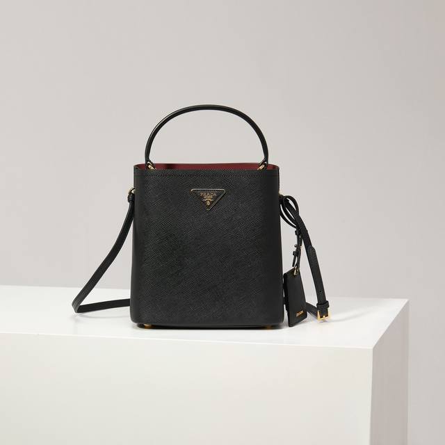 Premium Original Factory Newest Hot Selling Item 1Ba212 Black Lambskin Bucket Ba