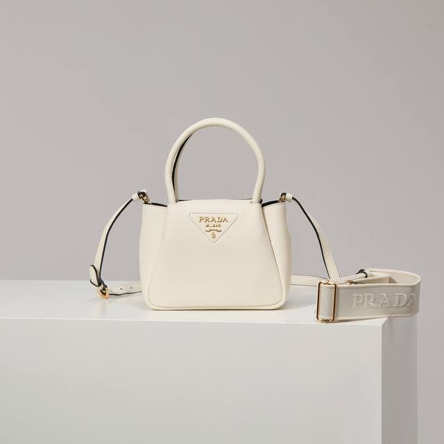 Premium Original Factory New Mini Shoulder Bag 1Ba362 White Shoulder Strap In S