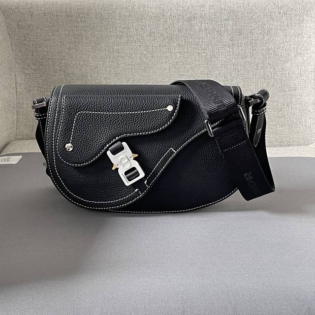 This Saddle Messenger Bag is a new addition to the Fall 2024 menswear collectio