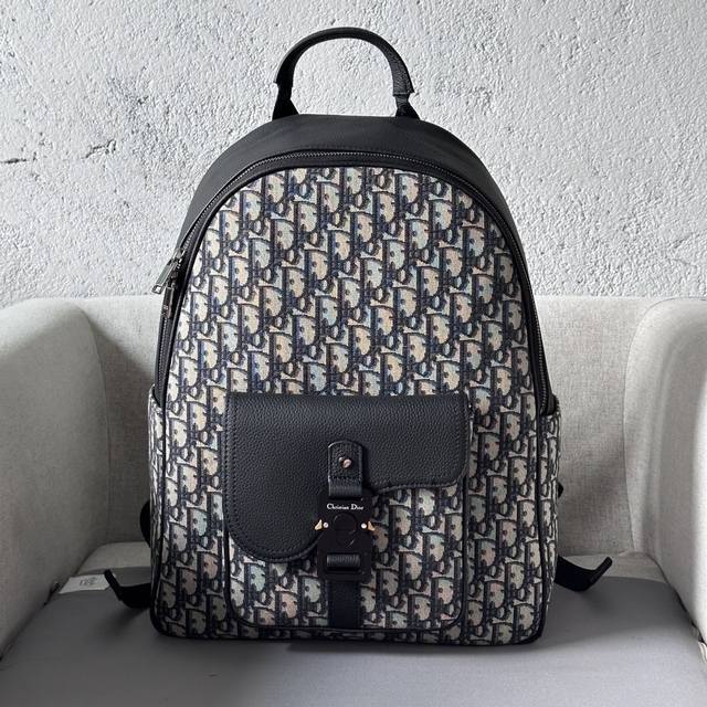 This saddle-patterned backpack is a new addition to the 2024 Winter Men's Colle