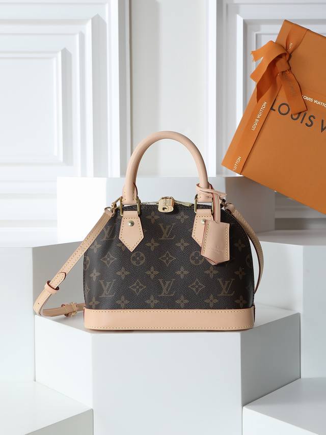 Dynamic Code Chip 163C Alma Bb Handbag 53152 Monogram Canvas Color-Changing Leat