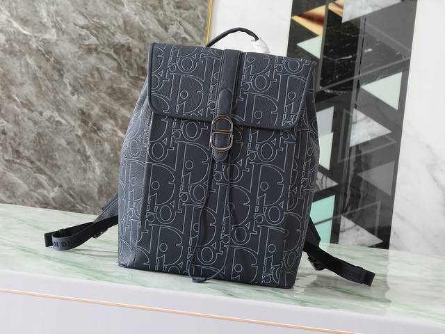 This Dior Daily flap backpack is a new addition to the Fall 2025 menswear colle