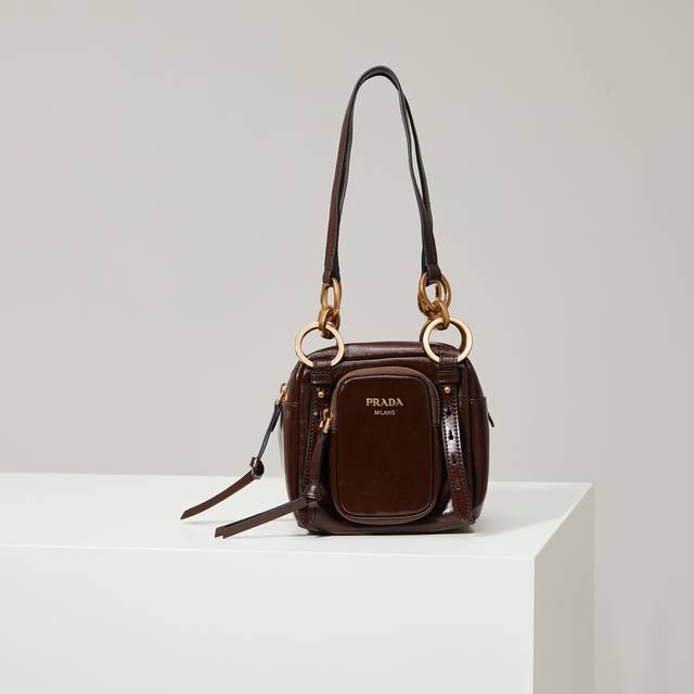 Premium Original New Small Vintage Leather Handbag 1Bb137. Made from premium, o