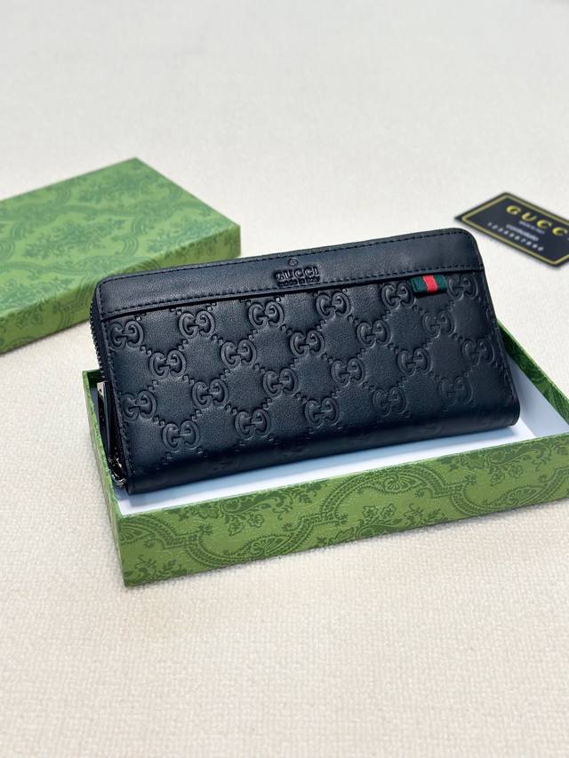 Color: Black; Size: 21X11; Gucci New Men's Handbag; Original Top-Grain Cowhide