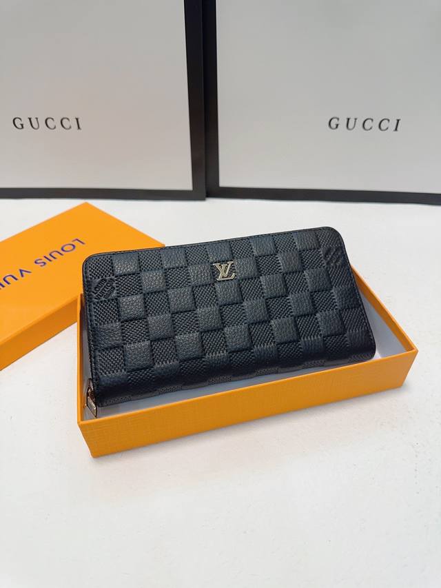 Color: Black; Size: 21X11L; New LV Men's Handbag; Original Top-Grain Cowhide Le