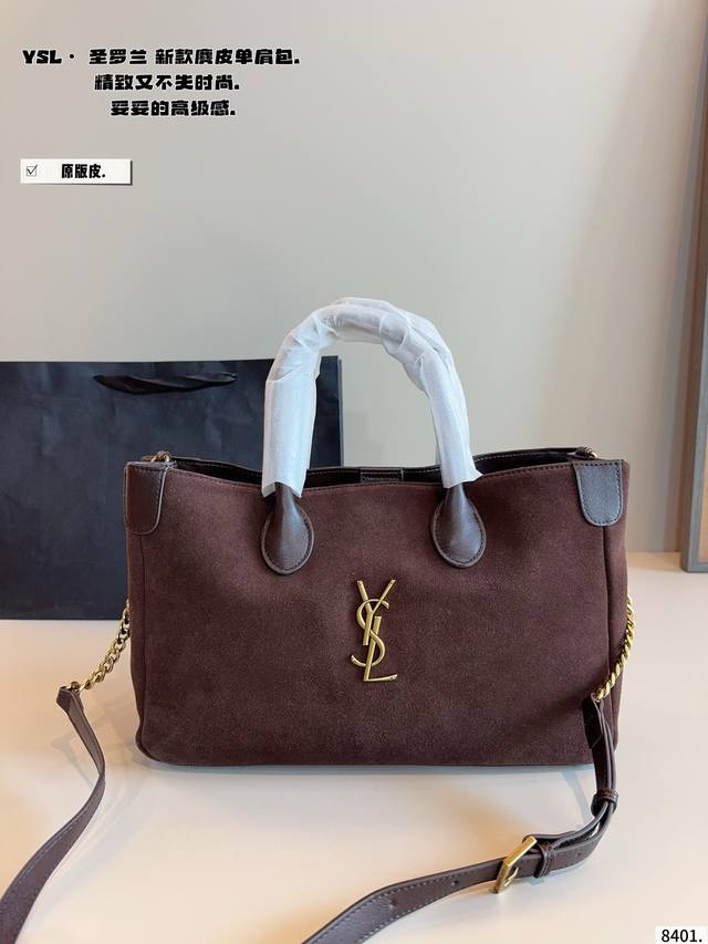 Genuine Leather. Saint Laurent YSL New Handbag. Hot Fashion Item, High-Quality