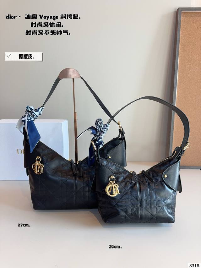 Comes with gift box. Found a new Dior Voyage Fall/Winter underarm bag! Another