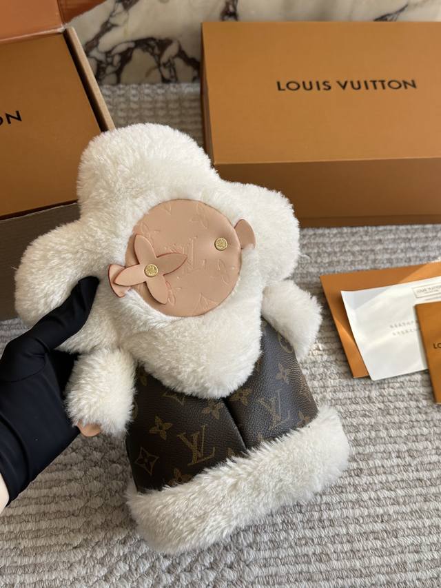 Box Included LV Black Vivian Backpack LV Autumn/Winter Limited Edition Ski Seri