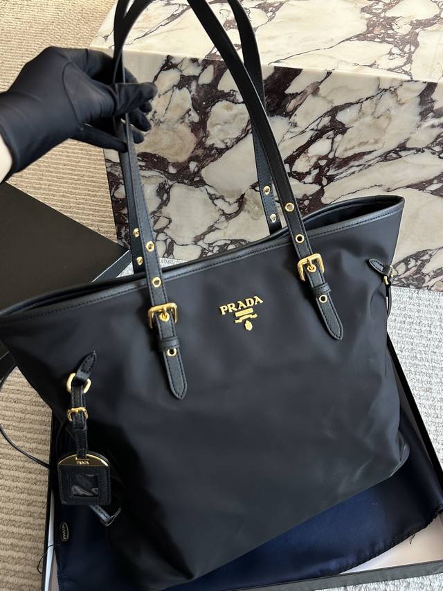 Prada diaper bag, made of waterproof nylon fabric. This style is hard to find o