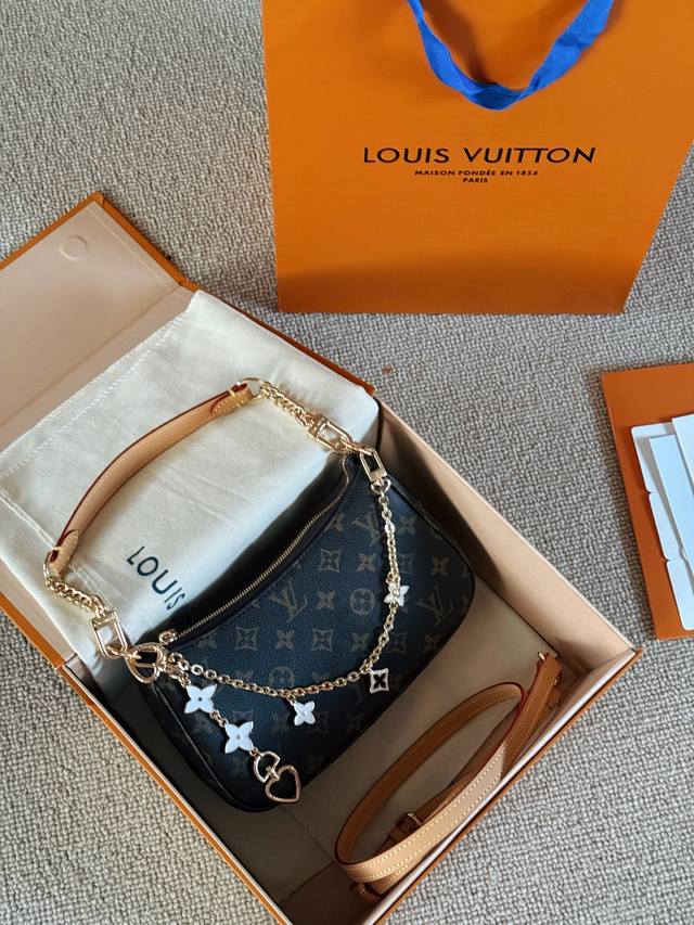 Boxed Modified Version Size: 24*13Cm Modified L's Underarm Crescent Bag It look